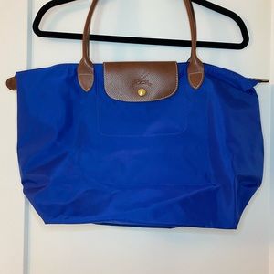 Authentic Royal blue Longchamp bag $155